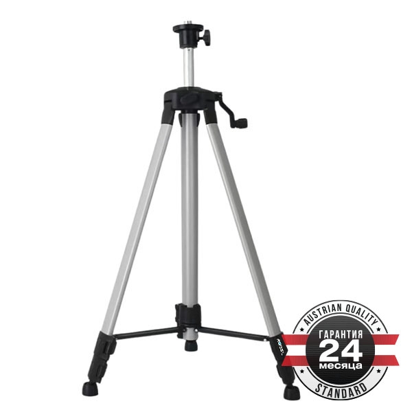RÖGEL LTR-03 Штатив для лазерного уровня RÖGEL, алюминий, 0.55-1.5 м, 3 уровня, резьба 5/8 дюйма