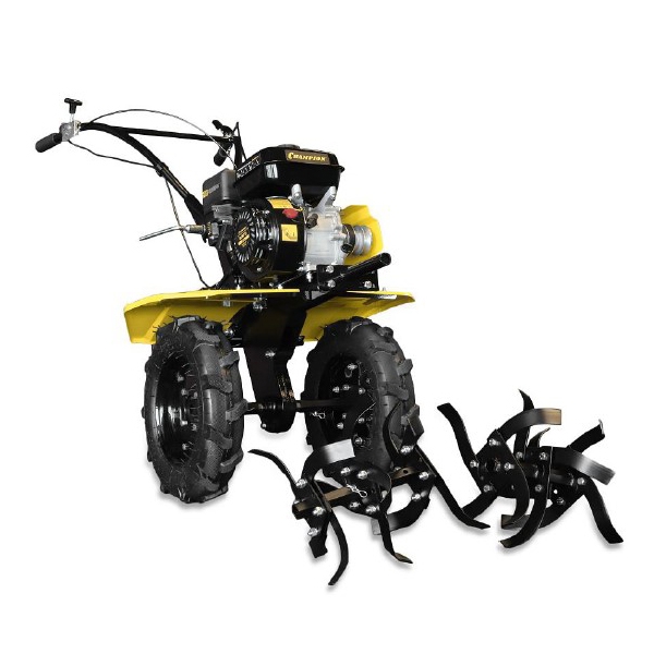 CHAMPION BC8733 Мотоблок, 7лс, 2F/1R, 81 см, 35 см, 3,6 л, колеса 4/10" шкив