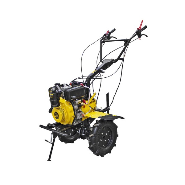 CHAMPION DC1163E Мотоблок, 5,8 лс 2F/1R, 80-110 см, 30 см, 3,5 л