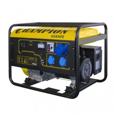 CHAMPION GG6500 Генератор OHV 420, 5/5, 5 кВт., 16л.с., 25л., 2,5л/ч., 12 V