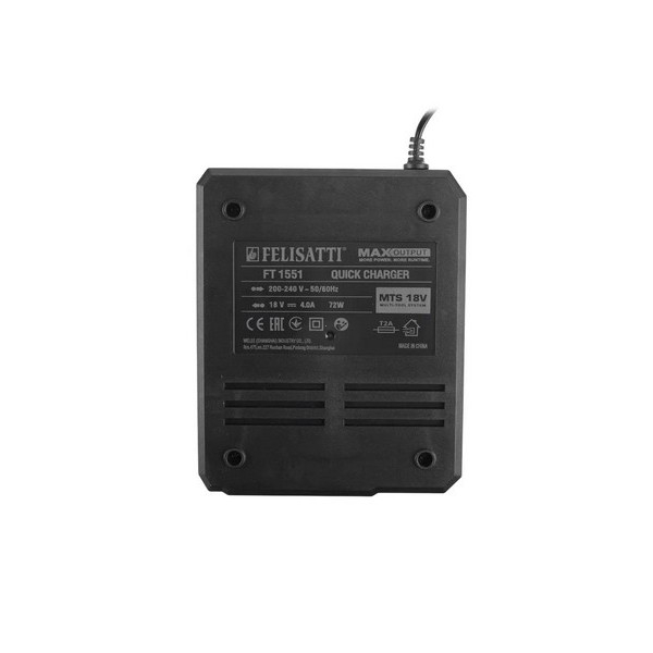 Felisatti FT1551 Felisatti(15510000) Зарядное устройство 18В (4А) COOL