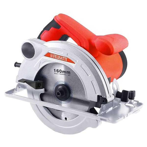 Felisatti FT6400 Felisatti Дисковая пила 165/1300, 1300 Вт, диск 165*20 мм, глубина пропила 55 мм, литая подошва