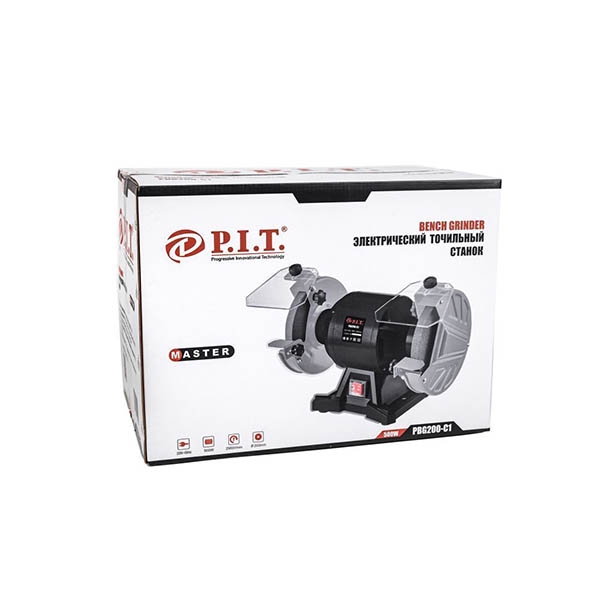 PIT PBG200-C1 Станок точильный электрический, 230 В., 50 Гц., 200мм., 500Вт., 2950 об/мин.