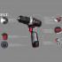 PIT PBM12K-10A/1 Дрель аккумуляторная X-DRIVER, 12 В, 25 Нм, патр 10 мм, 2ск., АКБ 1,5 Ач, ЗУ