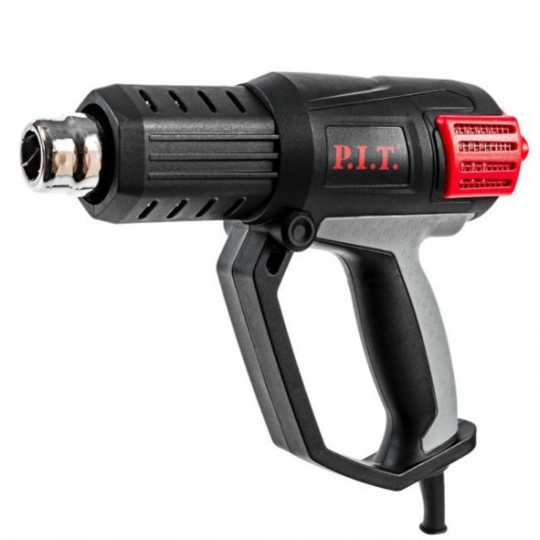 PIT PHG 2001-C PRO Термопистолет, 230В., 50Гц., 2 кВт.2000Вт.,темп 50-650*С, возд.поток 250-500л/мин