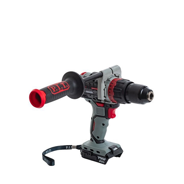PIT PSB20H-13C Дрель ударная бесщеточная аккумуляторная, 20 В, 0-600/2100 об/мин, 110 Hm, 13 мм, 2 ск.