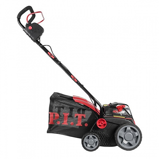 PIT PSL40G-360A (107200101010) Скарификатор аккум бесщеточный P.I.T., 40В, 2в1, 360мм, 5ур.-12/-8/-5/0/5мм, 45л, СОЛО