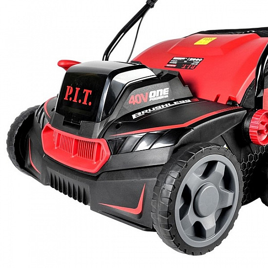 PIT PSL40G-360A (107200101010) Скарификатор аккум бесщеточный P.I.T., 40В, 2в1, 360мм, 5ур.-12/-8/-5/0/5мм, 45л, СОЛО