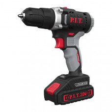 PIT PSR18-D5 Promo Дрель аккумуляторная, 20 В, БЗП, 1 Li акк. 1,5 Ач, 2 ск. , 30 Нм