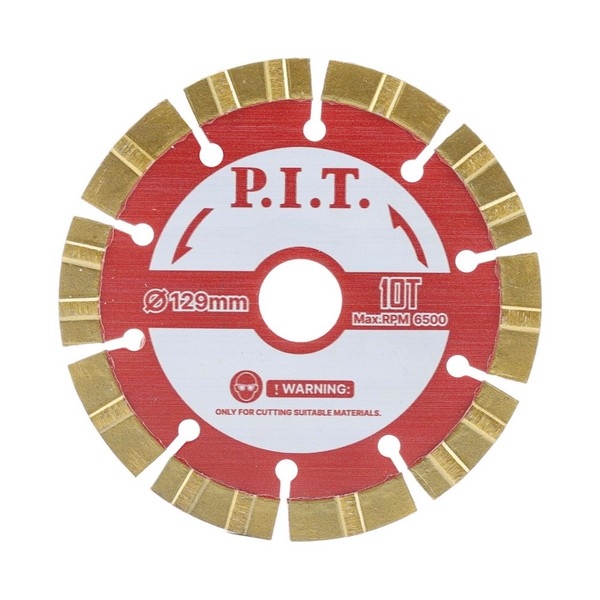 PIT PWC135-C Штроборез электрич. P.I.T., 2400Вт, 135мм, 6500об/мин, 5 дисков, глуб.38мм, шир.30мм