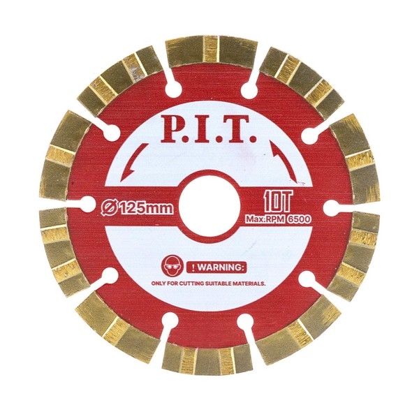 PIT PWC135-C Штроборез электрич. P.I.T., 2400Вт, 135мм, 6500об/мин, 5 дисков, глуб.38мм, шир.30мм