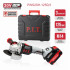 PIT PWS20H-125D/1 Шлифмашина угловая аккум. бесщёточная P.I.T., 20 В, 125 мм, 3 ск, 1 акб 4,0 Ач, ЗУ, кейс