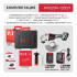 PIT PWS20H-125D/1 Шлифмашина угловая аккум. бесщёточная P.I.T., 20 В, 125 мм, 3 ск, 1 акб 4,0 Ач, ЗУ, кейс