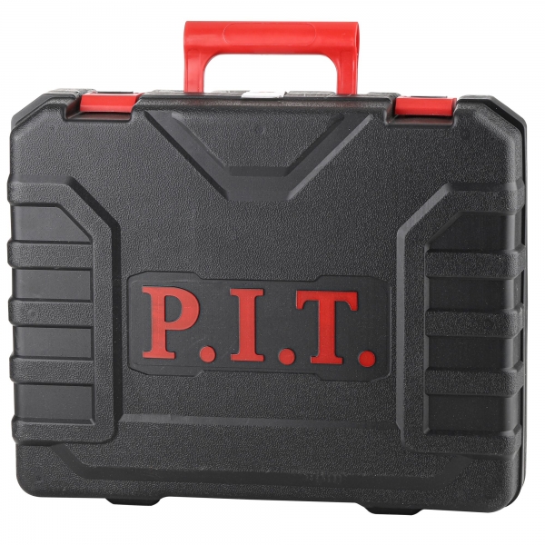 PIT PWS20H-125D/1 Шлифмашина угловая аккум. бесщёточная P.I.T., 20 В, 125 мм, 3 ск, 1 акб 4,0 Ач, ЗУ, кейс
