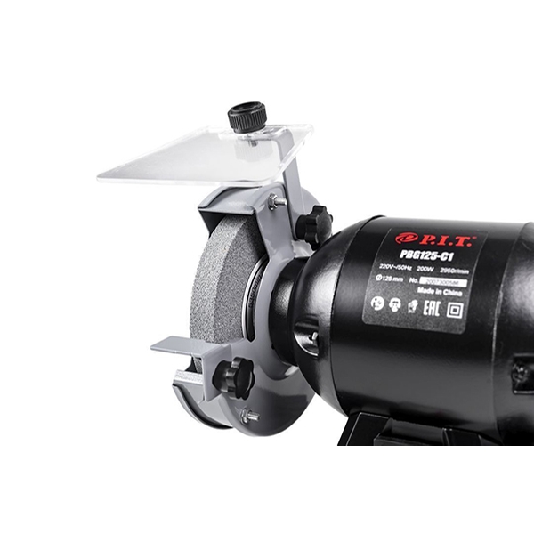 PIT PBG125-C1 Станок точильный электрический ,230 В., 50 Гц., 125мм., 200Вт., 2950 об/мин.