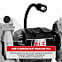 PIT PBG125-C2 Станок точильный электрич. P.I.T., 200 Вт, 2950 об/мин, Ø125х12,7х16 мм, LED, пылезащита