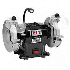 PIT PBG150-C2 Станок точильный электрич. P.I.T., 300 Вт, 2950 об/мин, Ø150х12.7х20 мм, LED, пылезащита PIT PBG150-C2 Станок точильный электрич. P.I.T., 300 Вт, 2950 об/мин, Ø150х12.7х20 мм, LED, пылезащита