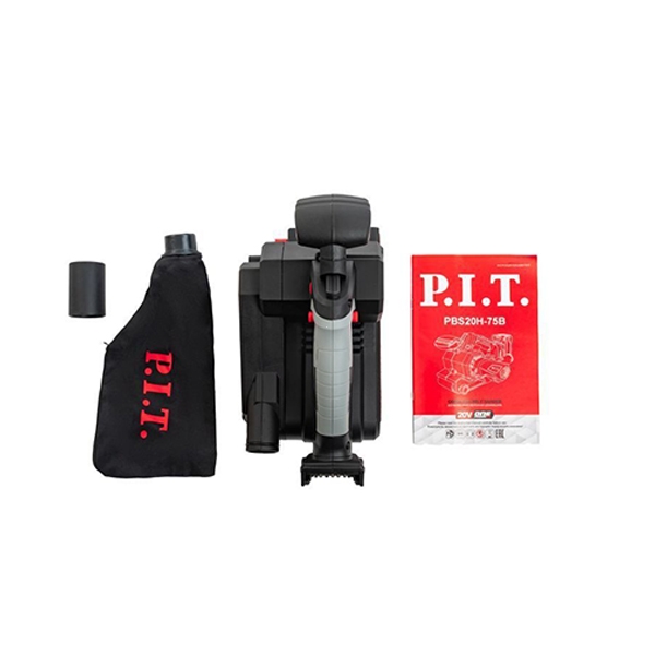PIT PBS 20H-75B Аккумуляторная ленточная шлифмашина, Solo, 20В, 457х76 мм,120-380 м/мин