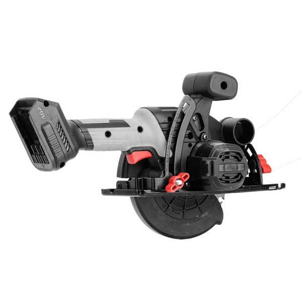 PIT PKS20H-150A SOLO Пила циркулярная аккум. бесщеточная P.I.T., 20В, Ø150х20мм, 57мм, 6500 об/мин, 45°