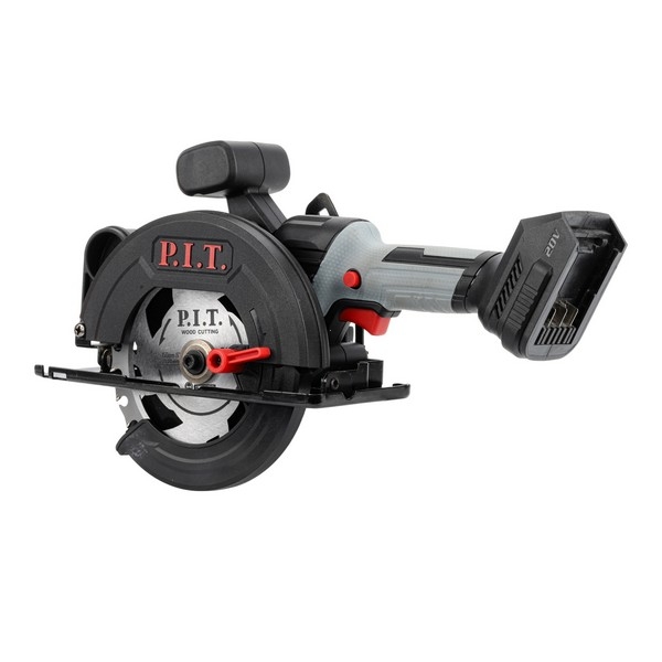 PIT PKS20H-150A SOLO Пила циркулярная аккум. бесщеточная P.I.T., 20В, Ø150х20мм, 57мм, 6500 об/мин, 45°