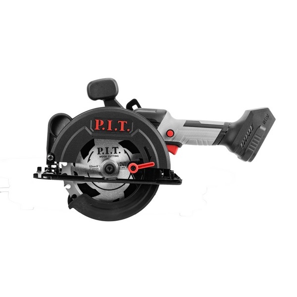 PIT PKS20H-150A SOLO Пила циркулярная аккум. бесщеточная P.I.T., 20В, Ø150х20мм, 57мм, 6500 об/мин, 45°