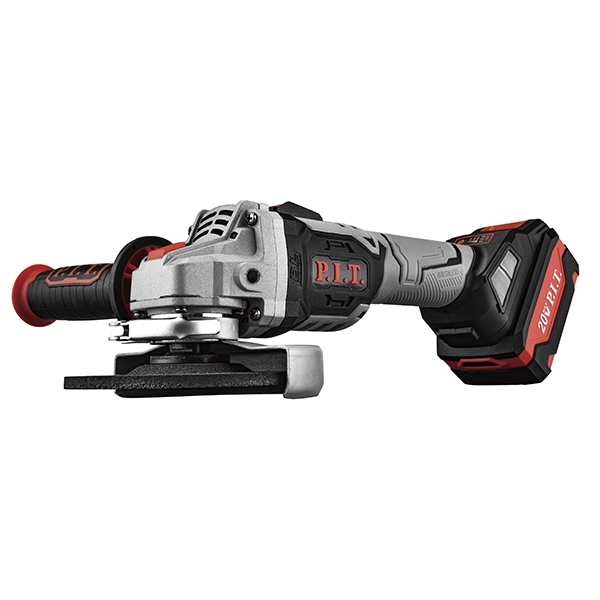 PIT PWS20H-125B/1 Машина шлифовальная аккумуляторная угловая, 20В, 125мм, 4500/6500/8500 об/мин, 1 акб 4 ач, ЗУ З А