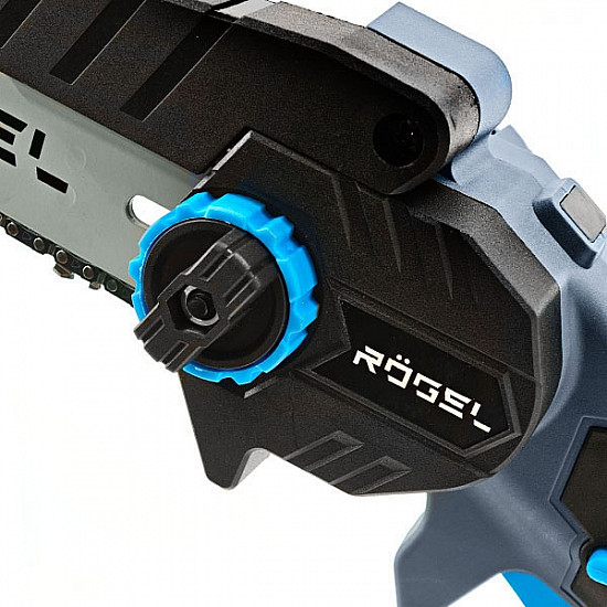 RÖGEL CCSR 150-20BL-1 Пила цепная бесщёточная RÖGEL, 21 В, 2000 мАч, шина 150 мм/6