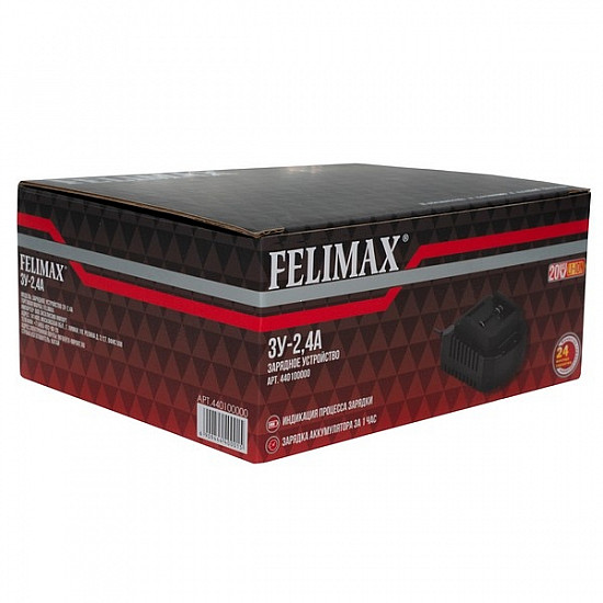 FELIMAХ ЗУ-2,4А(440100000)FELIMAX ЗУ-2,4А FELIMAX, Зарядное устройство 20В 2А