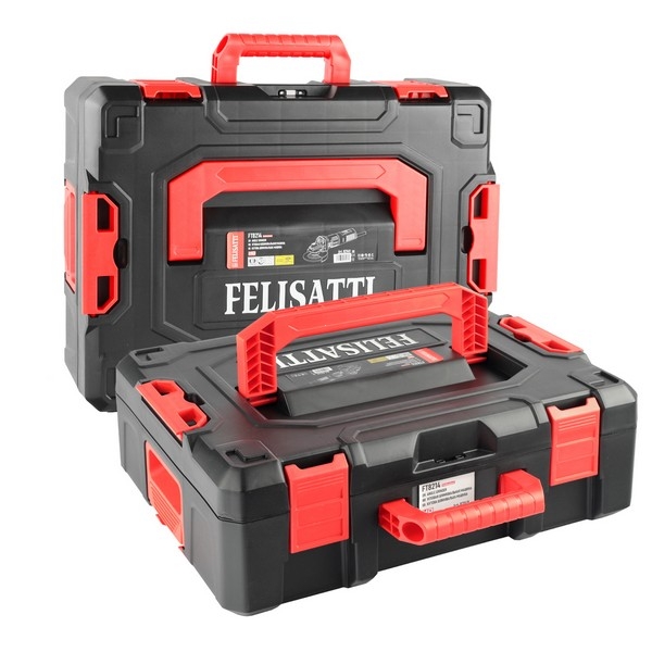 Felisatti FT82149 Felisatti Угловая шлифовальная машина 125/1400ЭВ (константная электр., кабель 4м), кейс
