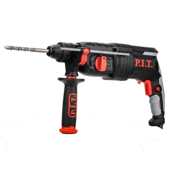 PIT PBH 26-C8 Перфоратор SDS-Plus электрич. P.I.T., горизонт, 800Вт, 3,2Дж, 3реж, Ø26мм, 0-1300об, кейс