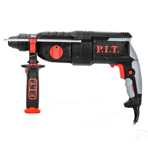 PIT PBH 26-C8 Перфоратор SDS-Plus электрич. P.I.T., горизонт, 800Вт, 3,2Дж, 3реж, Ø26мм, 0-1300об, кейс