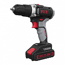 PIT PSR18-D5 Promo Дрель аккумуляторная, 20 В, БЗП, 1 Li акк. 1,5 Ач, 2 ск. , 30 Нм