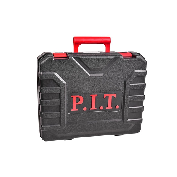PIT PWS20H-125A/1 Машина шлифовальная аккумуляторная бесщеточная, 1 акб. Li-ion,20В., 4 Ач, 20 В, 125мм., 7000 об/мин, ЗУ, ЗА