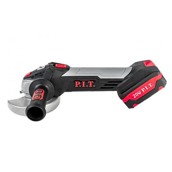 PIT PWS20H-125C/1 Машина шлифовальная аккумуляторная угловая, Li-ion,20В., 125мм., 8500 об/мин., 1акб, Li-ion, 4Ач, ЗУ, 3А, кейс