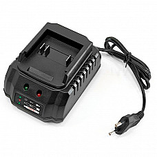 RÖGEL DCR-2118 Зарядное устройство для аккумуляторов RÖGEL, 220 В/50 Гц, напряжение АКБ 21 В/4.0 Ач, ток зарядки 1800 мА