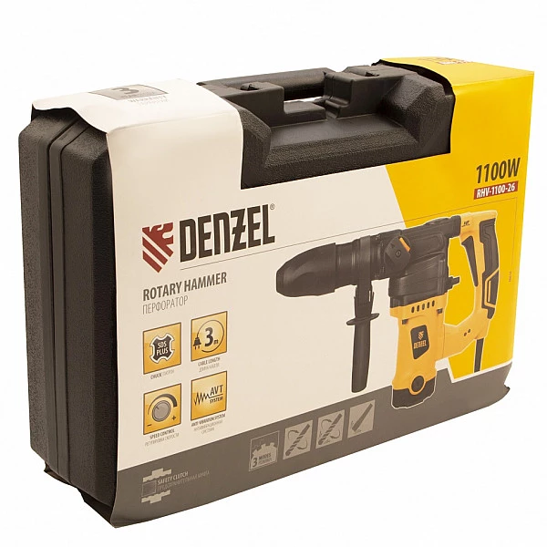 Перфоратор электрический Denzel RHV-1100-26