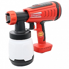 Felisatti FT1188 Felisatti Аккумуляторный краскопульт (картон, без аккум.), 18В, 1000 мл/мин, 120DIN, 800мл, бесщеточный двигатель Felisatti FT1188 Felisatti Аккумуляторный краскопульт (картон, без аккум.), 18В, 1000 мл/мин, 120DIN, 800мл, бесщеточный двигатель
