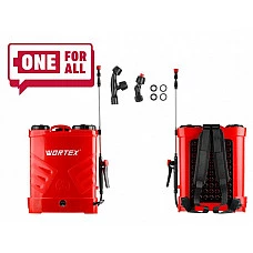 Аккум. опрыскиватель WORTEX KS 1680-1 Li в кор. ALL1 XLT SOLO 18В, 16 л (16 л., 4.5 бар, 18 В, БЕЗ АКБ И ЗУ, Li-Ion)