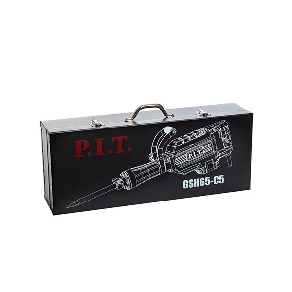 PIT GSH65-C5 Молоток отбойный, 220 В/50 Гц, 1800 Вт, 45 Дж., шестигранник 30 мм. PIT