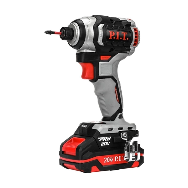 PIT PSD20H-170A/2 Винтоверт IMPACT аккум. бесщёточный, 20 В, 170 Нм, 3ск, 2 акб 2Ач, ЗУ, HEX 1/4