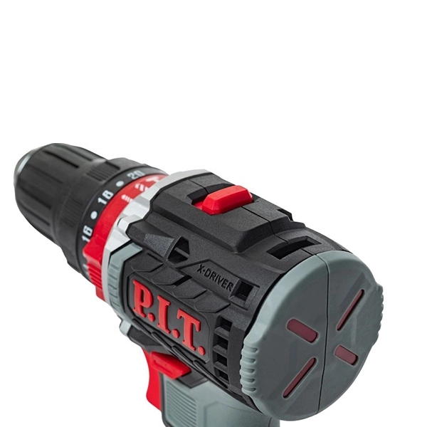 PIT PSB20H-10C Дрель ударная бесщеточная аккумуляторная X-DRIVER SOLO, 20 В, 40 Нм, патрон 10 мм, 2 ск, коробка