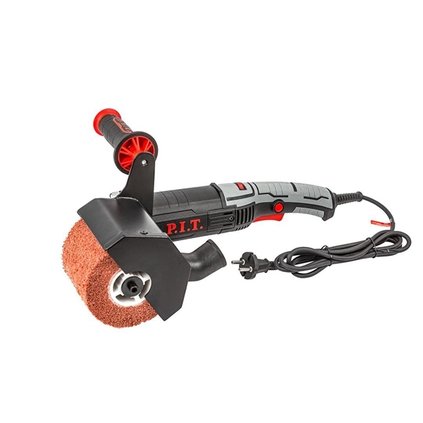 PIT PWP120-C Щёточная шлифмашинка, 220В/50 Гц, 1400 Вт, 700-4200 об/мин, щётка 120х100 мм