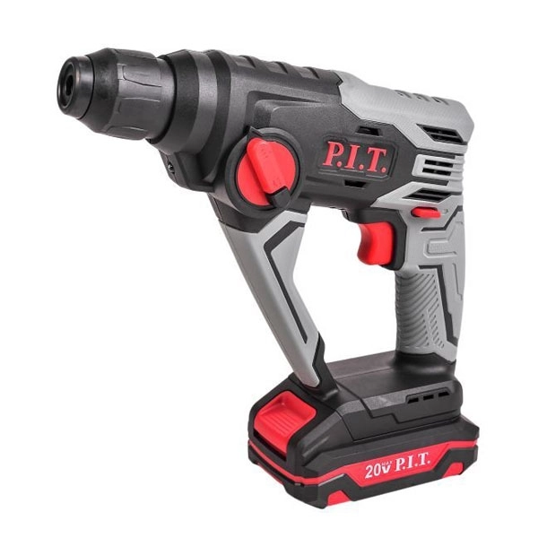 PIT PBH20H-16A/1 Перфоратор аккумуляторный, 20В, 16 мм, 1,2 Дж,0-750 об/мин, 0-5500 уд/мин, 1 АКБ и ЗУ