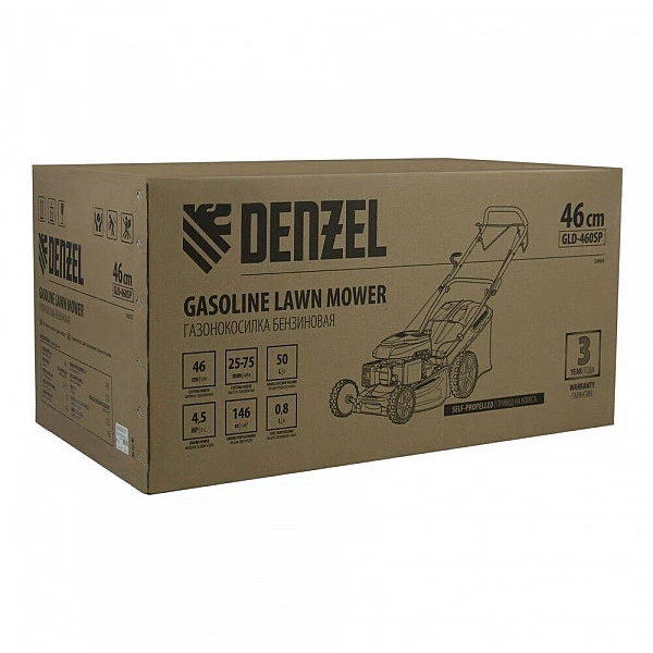 Газонокосилка бензиновая DENZEL GLD-460SP