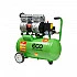 Компрессор ECO AE-25-OF1 безмасляный (140 л/мин, 8 атм, коаксиальный, безмасляный, ресив. 24 л, 220 В, 0,8 кВт)