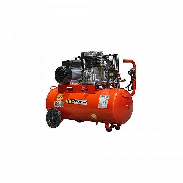 Компрессор HDC HD-A071 ременной (396 л/мин, 10 атм, ременной, масляный, ресив. 70 л, 220 В, 2.20 кВт) (HDC Equipment)