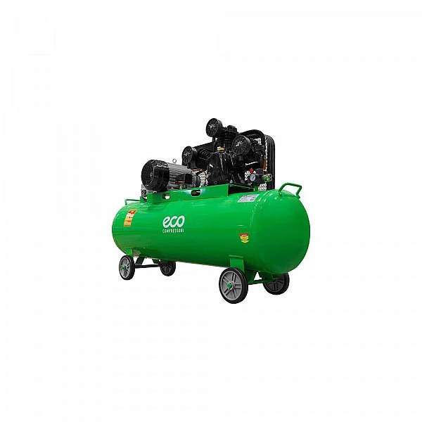 Компрессор ECO AE-2005-2 ременной (580 л/мин, 8 атм, ременной, масляный, ресив. 200 л, 380 В, 3.00 кВт)