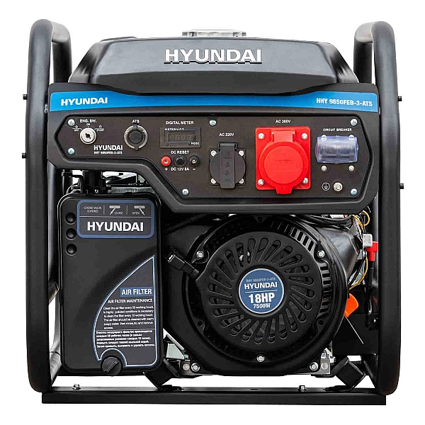 Генератор бензиновый HYUNDAI HHY 9850FEB-3-ATS