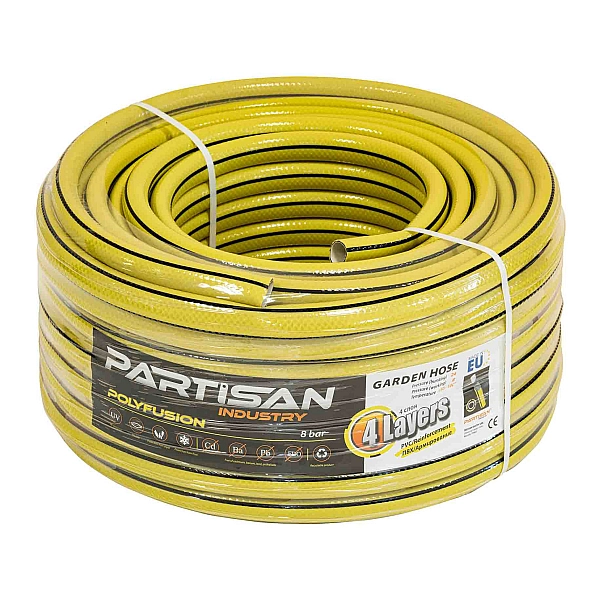 Шланг садовый POLYFUSION (3/4, 30м, 4 слоя) PARTISAN