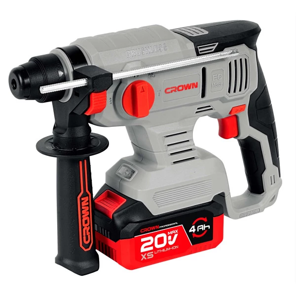 Перфоратор аккумуляторный CROWN CT28010XS-4 BMC